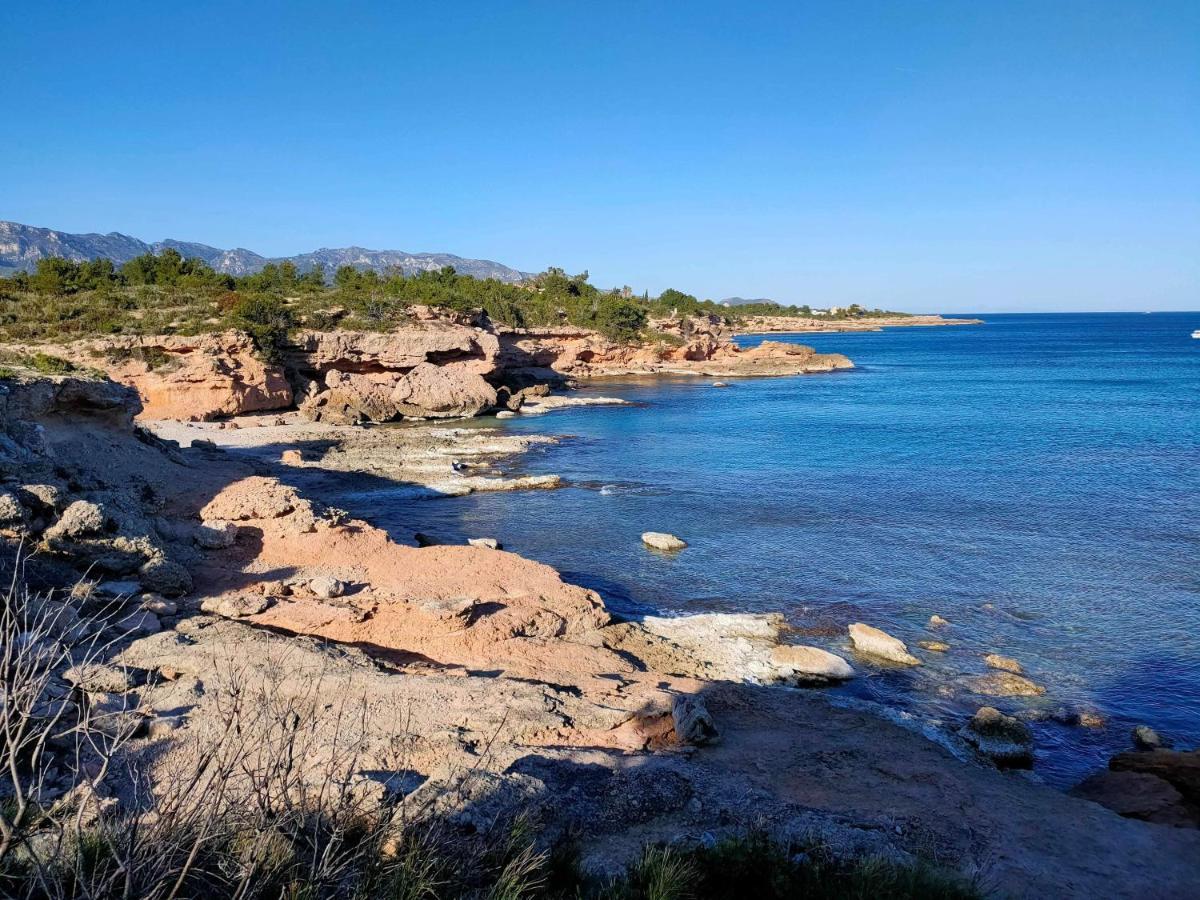 La Villa Romantica Residence De Vacances Les Tres Cales Espagne Kültér fotó